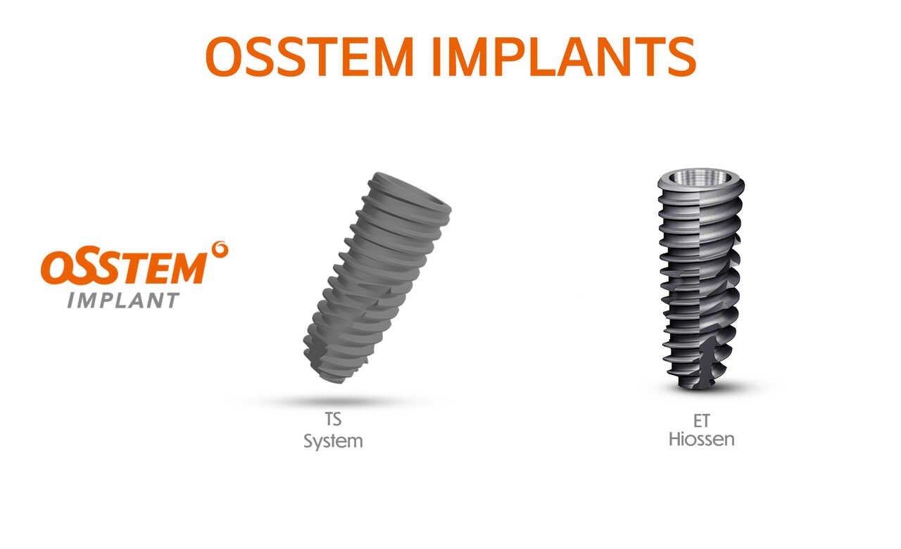 Osstem dental implant system used at Center for Dental Implants and Esthetics Gurgaon