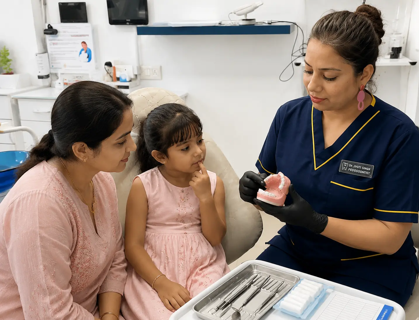 Child-friendly dental environment at Center for Dental Implants & Esthetics Gurgaon